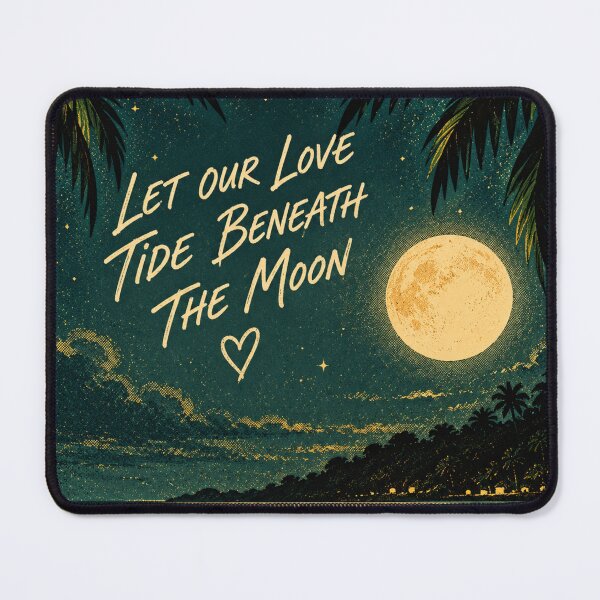 Item preview, Let Our Love Tide designed and sold by shopbloombloom.