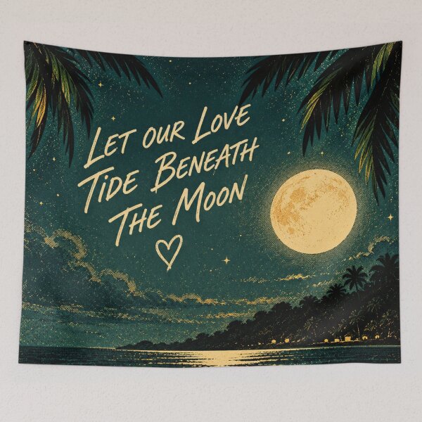Item preview, Let Our Love Tide designed and sold by shopbloombloom.