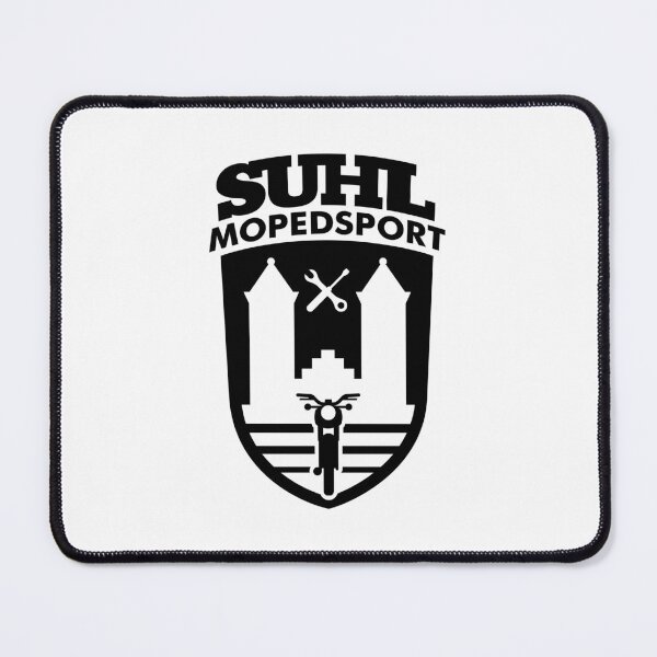 Item preview, Simson S50 S51 Suhl Mopedsport Coat of Arms Logo (black) designed and sold by VEB Ostladen.