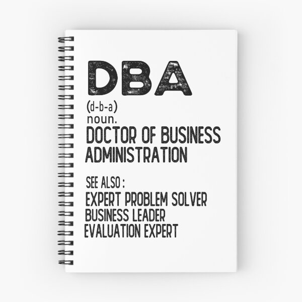 Item preview, DBA Doctor of Business Administration Funny Business Leader Graduate Degree designed and sold by 76Valeria.