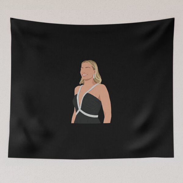 Item preview, Margot Robbie Lineless Illustration designed and sold by dsxclothing.