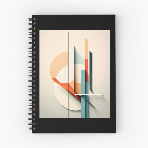 Item preview, Bauhaus-Inspired Geometric Artwork - Circular And Linear Patterns In Vibrant Colors - Uhd Digital Print designed and sold by IconiCrew.