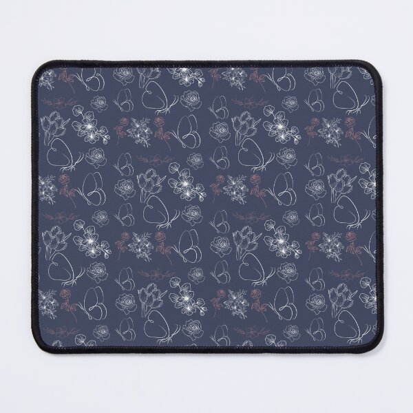 Item preview, Midnight Garden Doodle Pattern pillows - bags - phone cases - Aprons designed and sold by ArtwithRabbit.