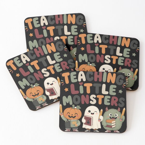 Item preview, Teaching Little Monsters Cute Classroom Spooky Teacher designed and sold by LiviuGligoros.