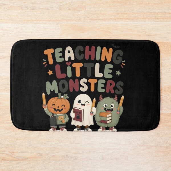 Item preview, Teaching Little Monsters Cute Classroom Spooky Teacher designed and sold by LiviuGligoros.