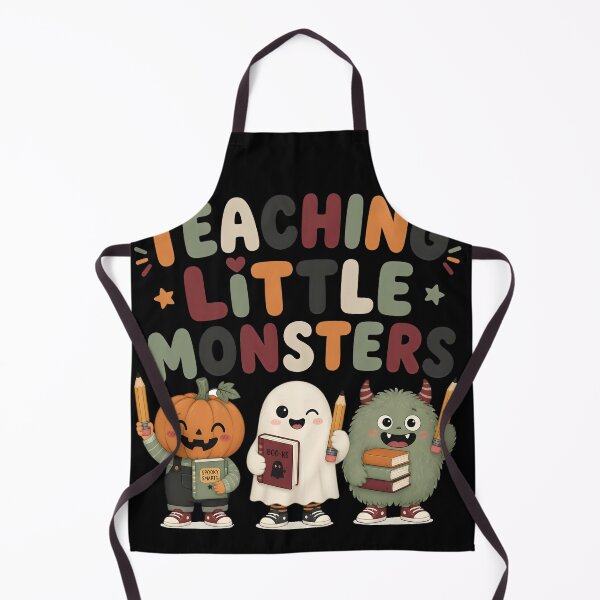 Item preview, Teaching Little Monsters Cute Classroom Spooky Teacher designed and sold by LiviuGligoros.