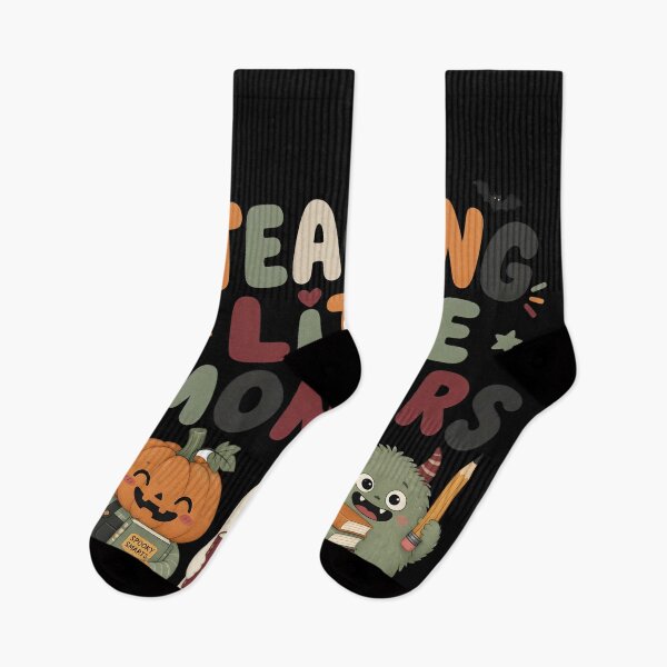 Item preview, Teaching Little Monsters Cute Classroom Spooky Teacher designed and sold by LiviuGligoros.