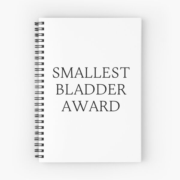 Item preview, Smallest Bladder Award designed and sold by SlimyFish.