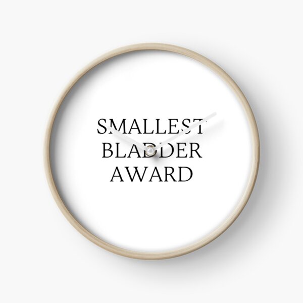 Item preview, Smallest Bladder Award designed and sold by SlimyFish.