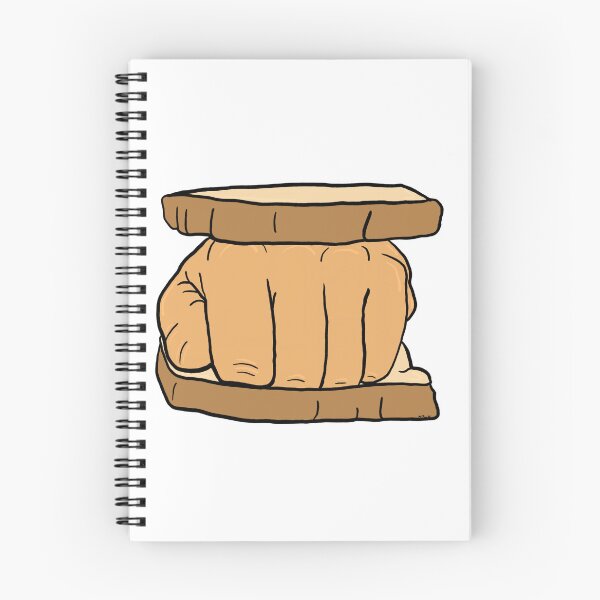 Item preview, Knuckle Sandwich – Funny Literal Pun Food Illustration designed and sold by Cosmic-Meadows.