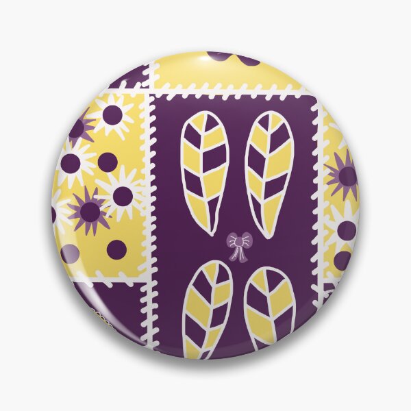 Item preview, Purple and Gold Patchwork designed and sold by RepeatCandy.