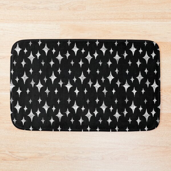 Item preview, Monochrome Grungy Wonky Stars designed and sold by inkcapillo .