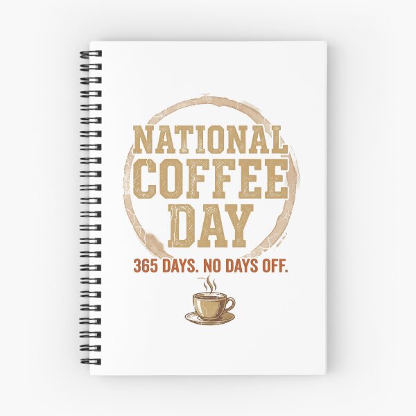 Item preview, 365 Days No Days Off Coffee Day Shirt designed and sold by AURA Vibes.