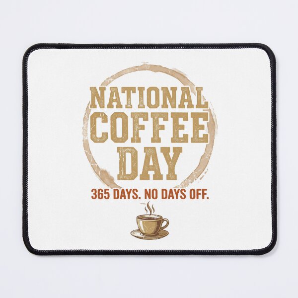 Item preview, 365 Days No Days Off Coffee Day Shirt designed and sold by AURA Vibes.
