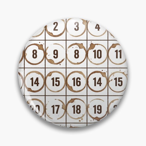 Item preview, Every Day Is Coffee Day Calendar designed and sold by AURA Vibes.