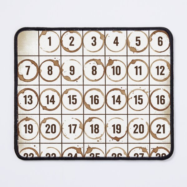 Item preview, Every Day Is Coffee Day Calendar designed and sold by AURA Vibes.