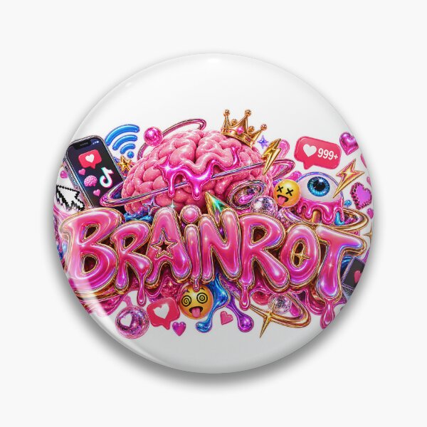 Item preview, BRAINROT – Internet Overload 3D Art designed and sold by AnastasiaNensy.