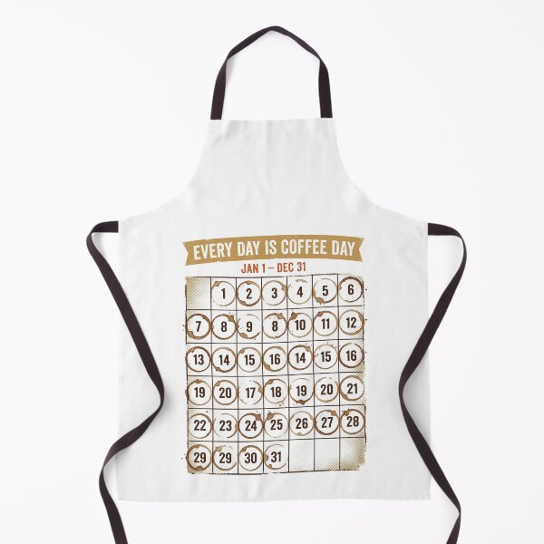 Item preview, Every Day Is Coffee Day Calendar designed and sold by AURA Vibes.