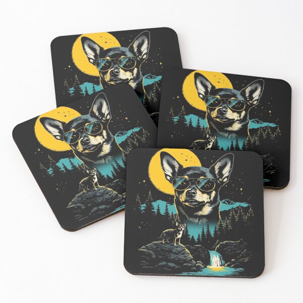 Item preview, Chihuahua with sunglasses vintage 90s wildlife designed and sold by aponwao.