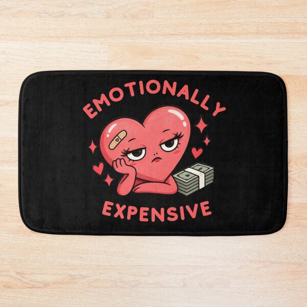 Item preview, Emotionally Expensive Red Heart Design designed and sold by Artography Designs.
