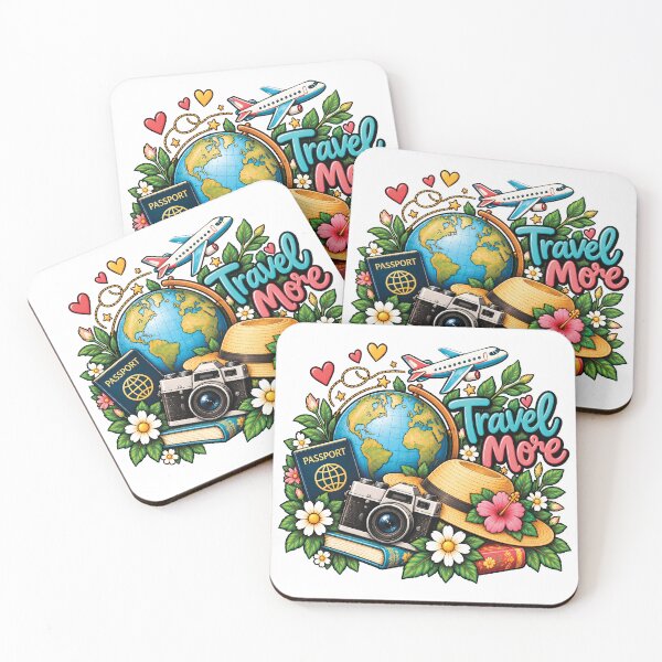 Item preview, Travel More – Wanderlust Adventure & Photography designed and sold by Dirrastore.