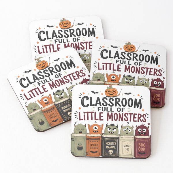 Item preview, Classroom Full Of Little Monsters Teacher Halloween Gift designed and sold by LiviuGligoros.