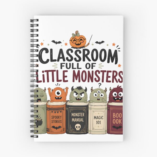 Item preview, Classroom Full Of Little Monsters Teacher Halloween Gift designed and sold by LiviuGligoros.