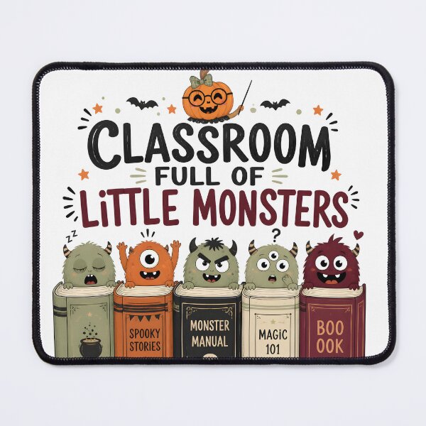 Item preview, Classroom Full Of Little Monsters Teacher Halloween Gift designed and sold by LiviuGligoros.
