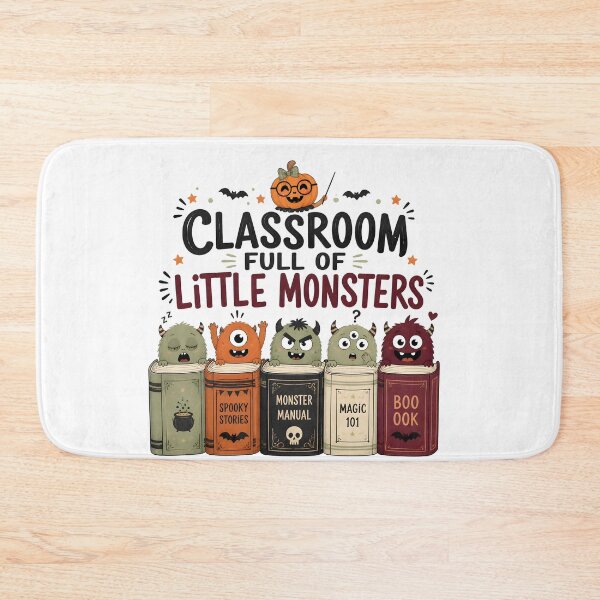 Item preview, Classroom Full Of Little Monsters Teacher Halloween Gift designed and sold by LiviuGligoros.