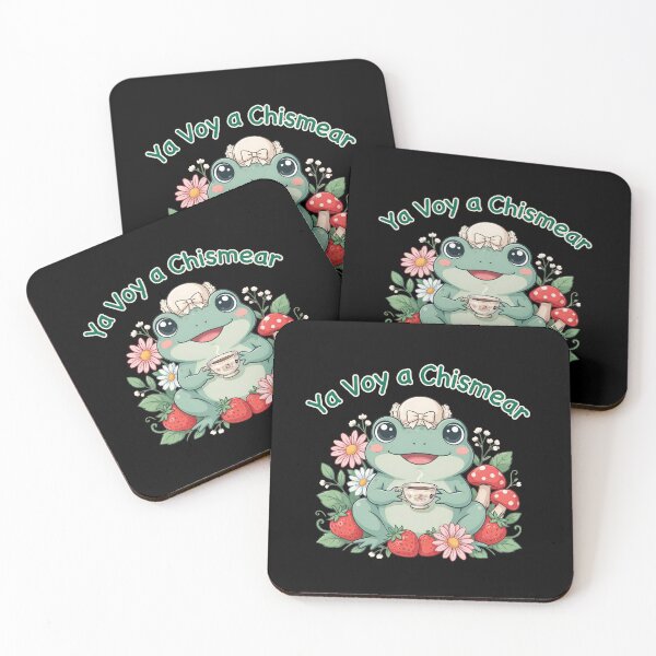 Item preview, Ya Voy a Chismear Funny Frog Meme Spanish Cottagecore designed and sold by Redgiant87x.