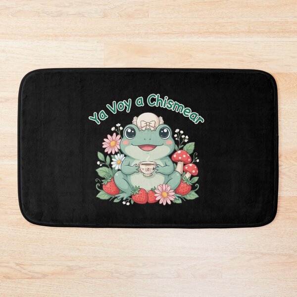 Item preview, Ya Voy a Chismear Funny Frog Meme Spanish Cottagecore designed and sold by Redgiant87x.