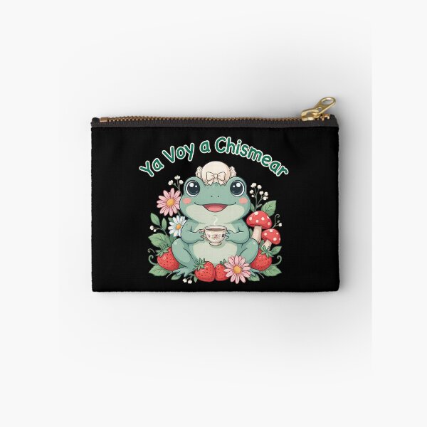 Item preview, Ya Voy a Chismear Funny Frog Meme Spanish Cottagecore designed and sold by Redgiant87x.