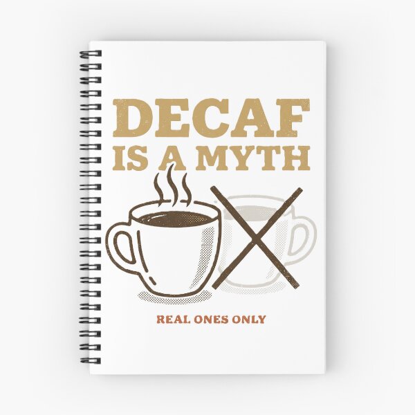 Item preview, Decaf Is a Myth designed and sold by AURA Vibes.