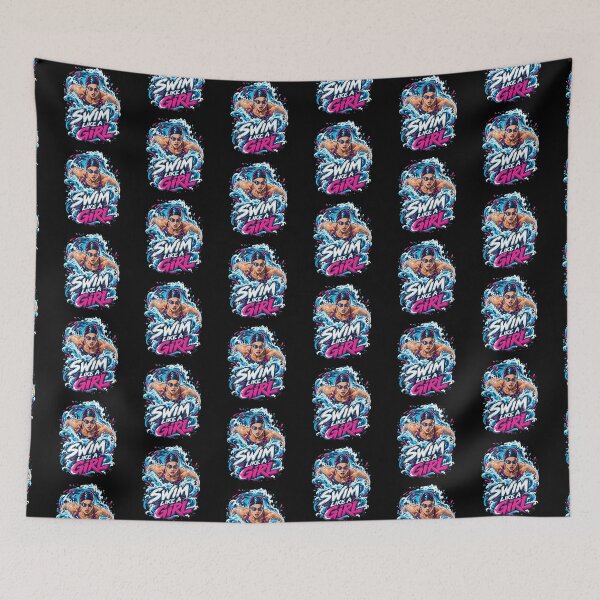 Item preview, SWIM LIKE A GIRL designed and sold by Imprearte.