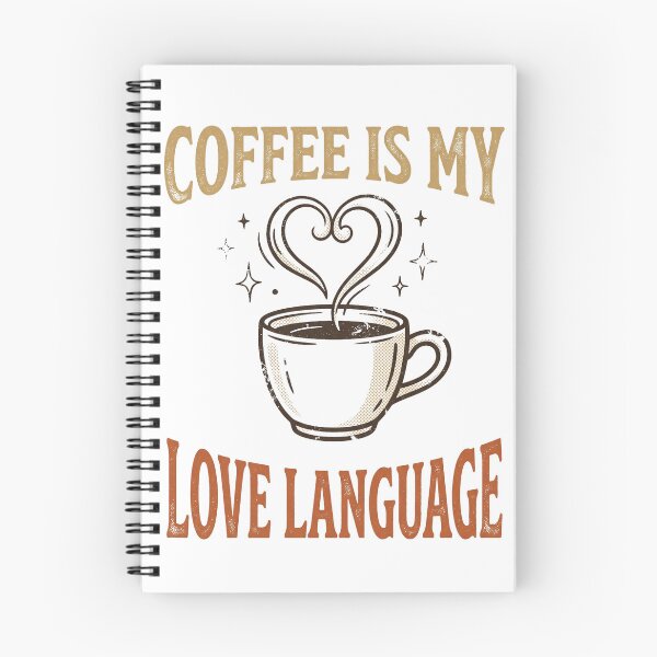 Item preview, Coffee Is My Love Language designed and sold by AURA Vibes.
