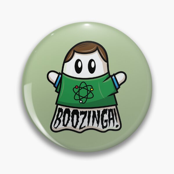 Item preview, Big Bang Theory Halloween Cute Sheldon Ghost Boozinga designed and sold by colormemaroon.
