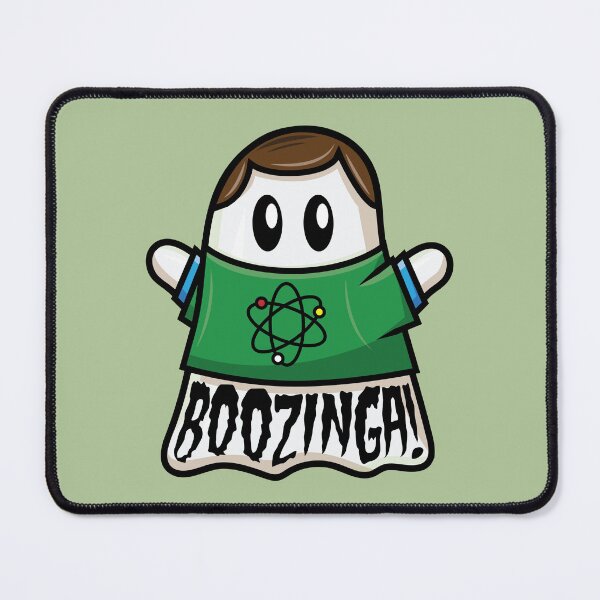Item preview, Big Bang Theory Halloween Cute Sheldon Ghost Boozinga designed and sold by colormemaroon.