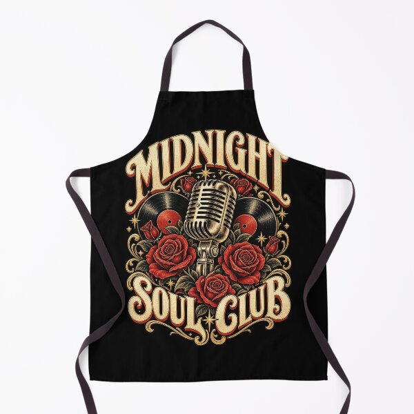 Item preview, Midnight Soul Club Vintage Microphone and Roses designed and sold by reytalanz.