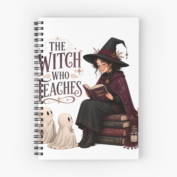 Item preview, The Witch Teaches Magical Spooky Classroom School designed and sold by LiviuGligoros.