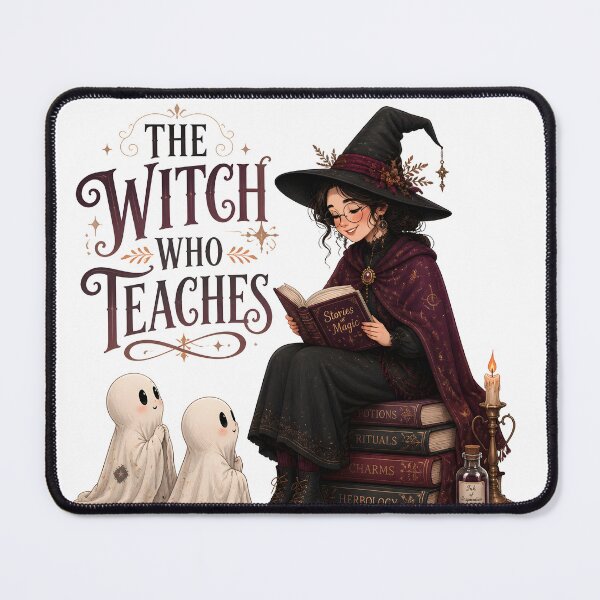 Item preview, The Witch Teaches Magical Spooky Classroom School designed and sold by LiviuGligoros.