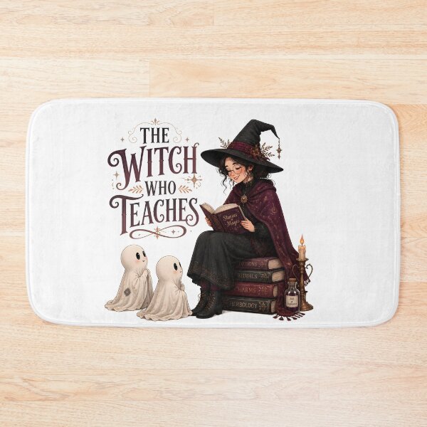 Item preview, The Witch Teaches Magical Spooky Classroom School designed and sold by LiviuGligoros.