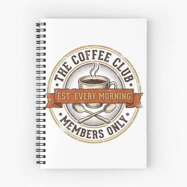 Item preview, Coffee Club Est. Every Morning designed and sold by AURA Vibes.