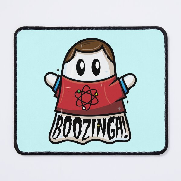 Item preview, Big Bang Theory Sparkle Halloween Cute Sheldon Ghost Boozinga designed and sold by colormemaroon.