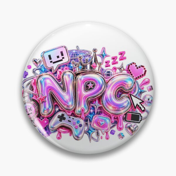 Item preview, NPC – Gaming Culture 3D Art designed and sold by AnastasiaNensy.