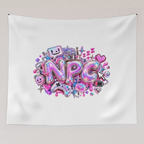 Item preview, NPC – Gaming Culture 3D Art designed and sold by AnastasiaNensy.