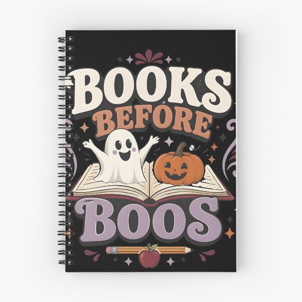Item preview, Books Before Boos Clever Reading Pun Spooky Teacher designed and sold by LiviuGligoros.