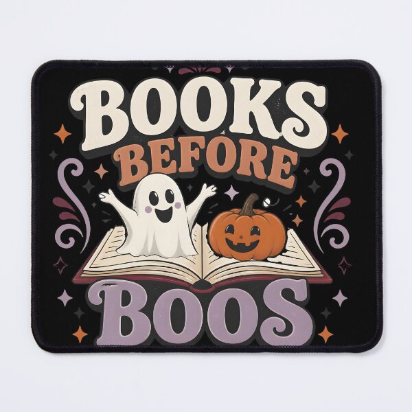 Item preview, Books Before Boos Clever Reading Pun Spooky Teacher designed and sold by LiviuGligoros.