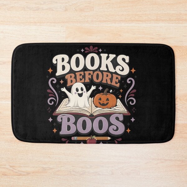 Item preview, Books Before Boos Clever Reading Pun Spooky Teacher designed and sold by LiviuGligoros.