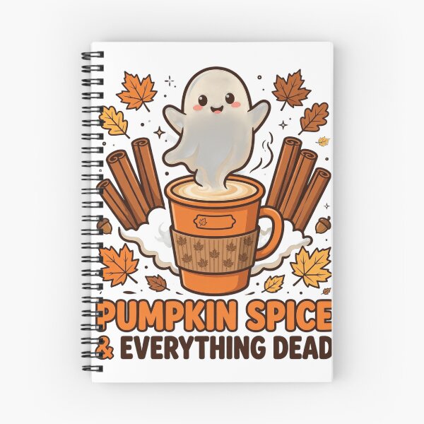 Item preview, Pumpkin Spice and Everything Dead Funny Halloween T-Shirt designed and sold by ApparelOutpost.