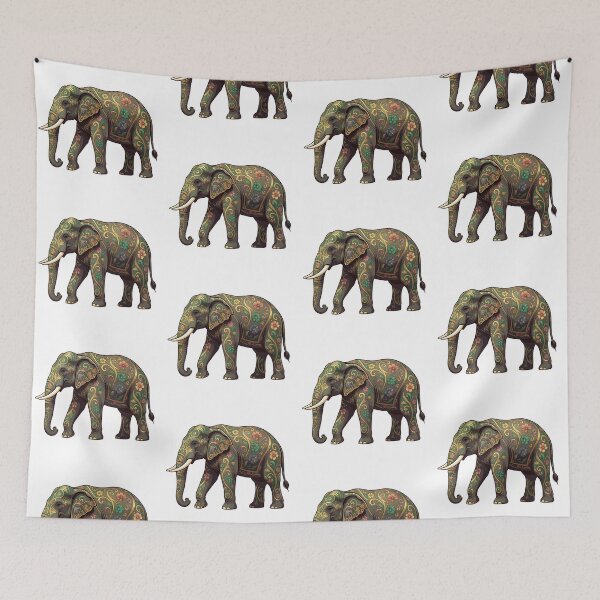 Item preview, African elephant designed and sold by PrintLabStudio.